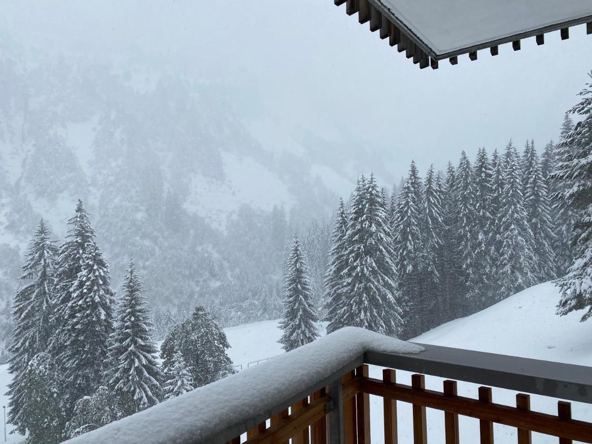 Hotel Garni Enzian Damuels Bagian luar foto