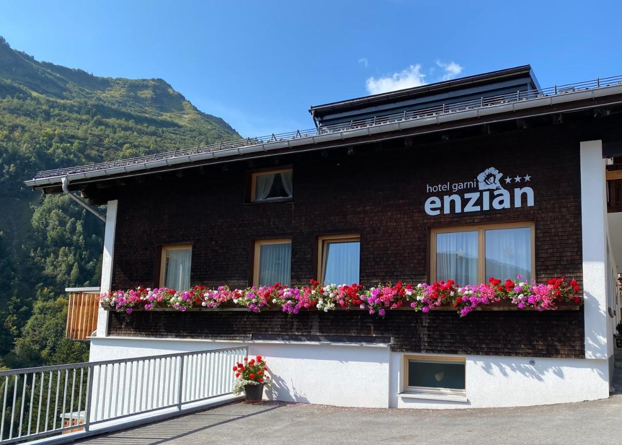 Hotel Garni Enzian Damuels Bagian luar foto