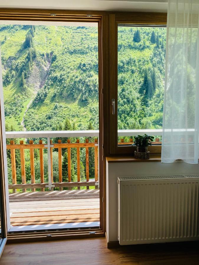 Hotel Garni Enzian Damuels Bagian luar foto