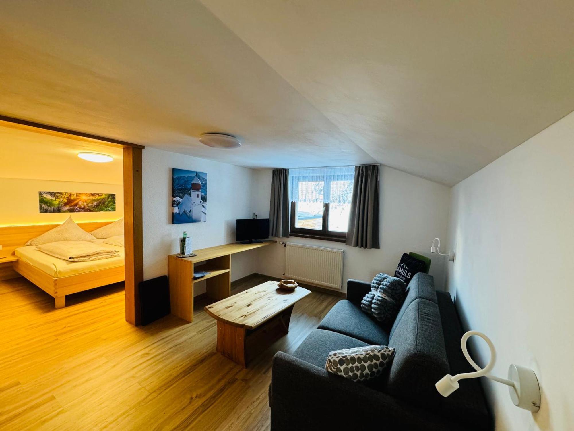 Hotel Garni Enzian Damuels Bagian luar foto